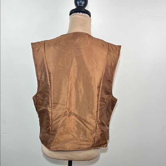 Baxter & Wells leather vest size large - Picture 2 of 10